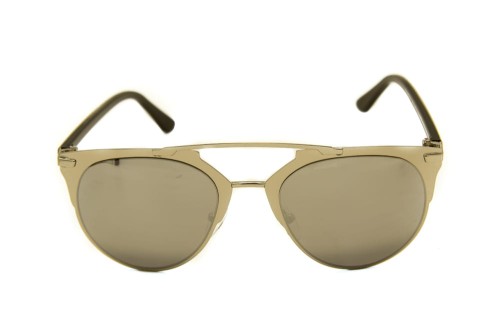 OKULARY PRZECIWSŁONECZNE STALOWE ROSE GOLD 