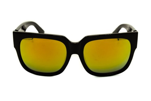 OKULARY PRZECIWSŁONECZNE CZARNO ZÓŁTE