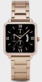 ZEGAREK ROSE GOLD BRANSOLETA CZARNA KWADRATOWA TARCZA CLASSY..jpg