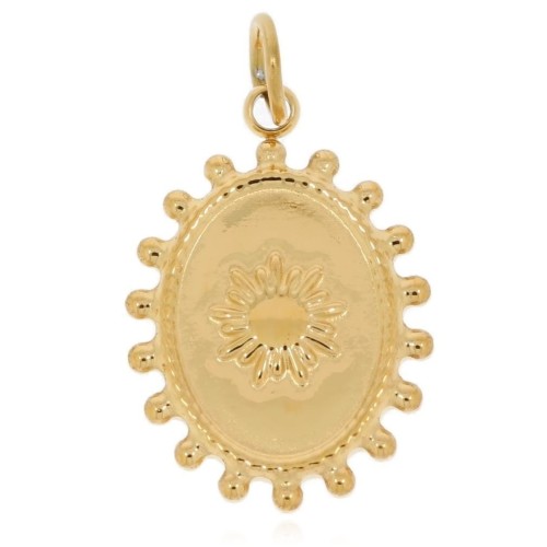 zawieszka ze stali medalion do bransoletki lily naszyjnika mila.jpg