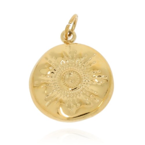 ZAWIESZKA ZE STALI OKRĄGŁY MEDALION DO BRANSOLETKI LILY NASZYJNIKA MILA 