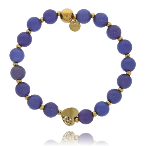 bransoletka niebieski korale stal chirurgiczna  serce.jpg