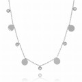 naszyjnik celebrytka ze stali chirurgicznej choker zawieszki kolor srebrny (2).jpg