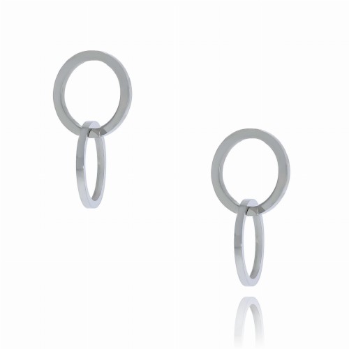 kolczyki ze stali chirurgicznej wkrętki kółeczka kolor srebrny.jpg