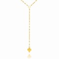 naszyjnik stal chirurgiczna pozłacana body chain serce