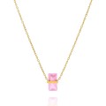naszyjnik mini kryształek pink aura stal chirurgiczna  .jpg