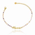 bransoletka różowe koraliki z napisem mama stal szlachetna .jpg