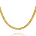 naszyjnik złota płaska żmijka choker snake ze stali chirurgicznej 
 .jpg