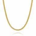naszyjnik złota płaska żmijka choker snake ze stali chirurgicznej 
 .jpg
