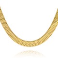 naszyjnik choker szeroka żmijka ze stali chirurgicznej złota .jpg