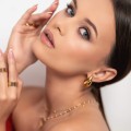 kolczyki ze stali chirurgicznej tears łezki podłużne midi .JPG