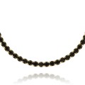 naszyjnik choker ze stali chirurgicznej kryształki czarne .jpg