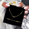 choker ze stali chirurgicznej potrójne koraliki boho .jpg