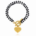 bransoletka ze stali chirurgicznej koraliki serduszko zapięcie toggle .jpg