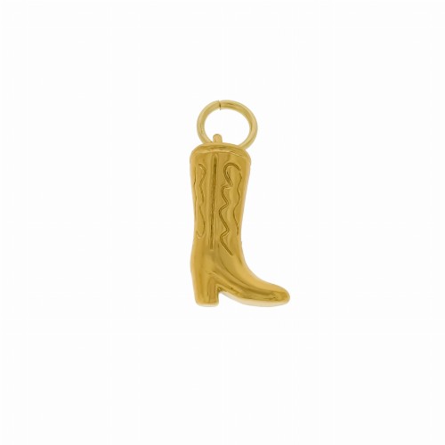 ZAWIESZKA  ZE STALI SZLACHETNEJ DO BRANSOLETKI NASZYJNIKA BUCIK ZŁOTY