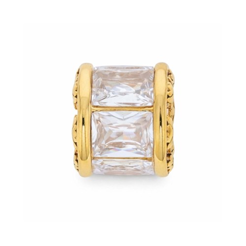 CHARMS DO BRANSOLETKI MODUŁOWEJ "MY STORY" ZŁOTY WHITE ROCK 