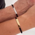 Bransoletki dla pary z grawerem | Personalizowana biżuteria