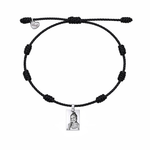 Bransoletka siedem węzłów – grawer z Twojego zdjęcia dla niego | prezent dla chłopaka