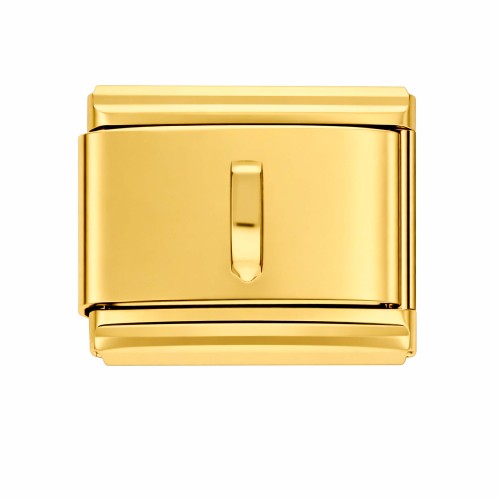 CHARMS MODUŁ OGNIWO Z UCHWYTEM DO ZAWIESZKI ZŁOTY