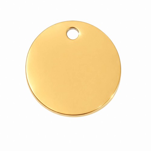 CHARMS UNIWERSALNY ZŁOTE KLASYCZNE KOŁO DO BRANSOLETEK I NASZYJNIKÓW  