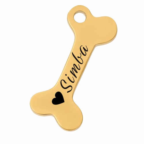 CHARMS UNIWERSALNY ZŁOTA KOŚĆ GRAWER DO BRANSOLETEK I NASZYJNIKÓW  