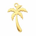 Charms uniwersalny złota palma do bransoletek i naszyjników
