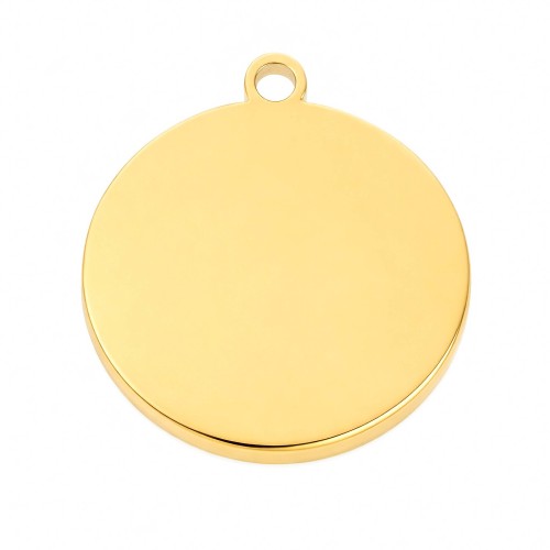 CHARMS UNIWERSALNY ZŁOTE KÓŁKO DO BRANSOLETEK I NASZYJNIKÓW  ŚREDNICA 1,8 CM 