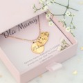 Naszyjnik Mama z imionami dzieci – personalizowany prezent