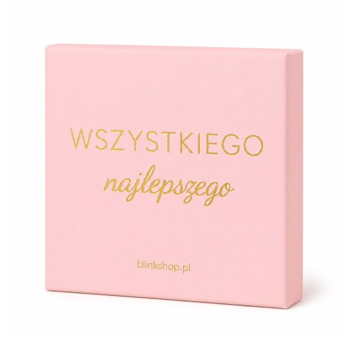 PUDEŁKO PREZENTOWE RÓŻOWE WSZYSTKIEGO NAJLEPSZEGO