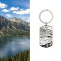 Brelok prezent z ulubionym krajobrazem morskie oko