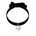 Bransoletka z kokardką i srebrnym sercem z grawerem – biżuteria personalizowana dla córki