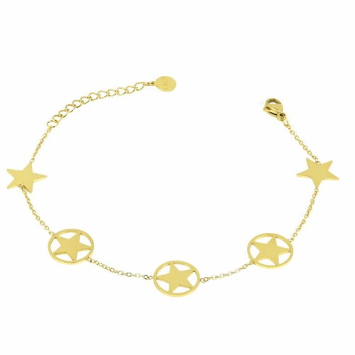 BRANSOLETKA NA RĘKĘ  STAL GWIAZDKI