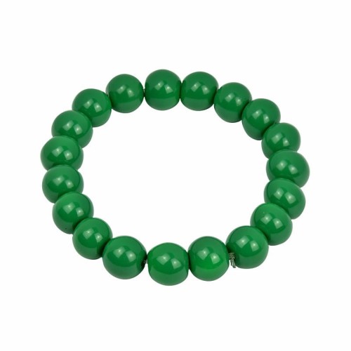 bransoletka  koraliki zielona
