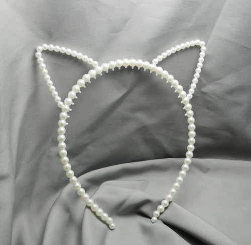 OPASKA DO WŁOSÓW PEREŁKI CIENKA USZY